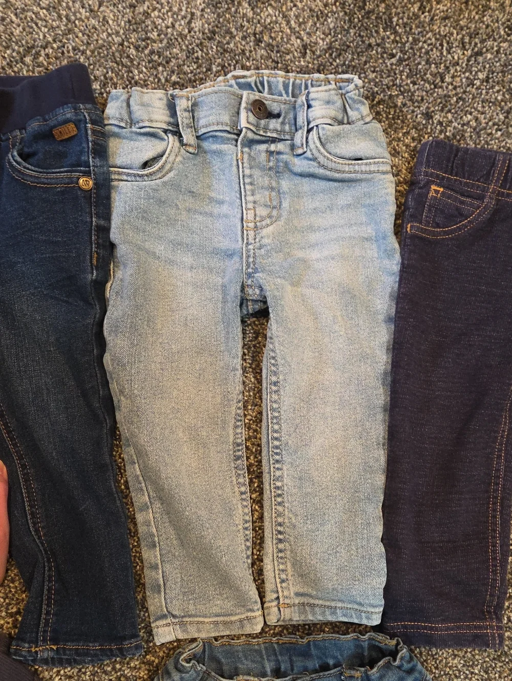 5 Assorted Pairs Of 12 Months Baby Boy Jeans